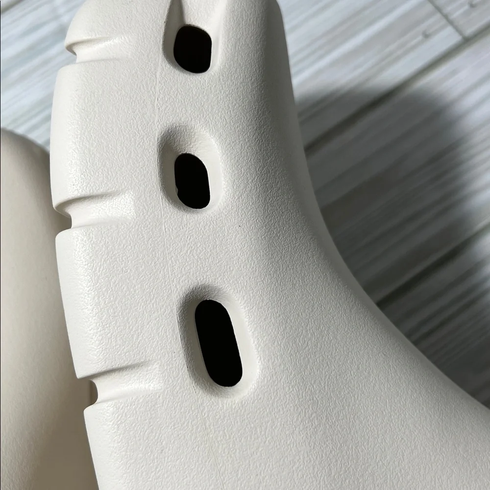 Birkenstock Birki Flow‎ EVA Clogs slip on sandals eggshell white EU 44 men’s 11